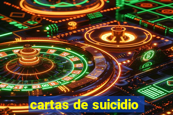 cartas de suicidio